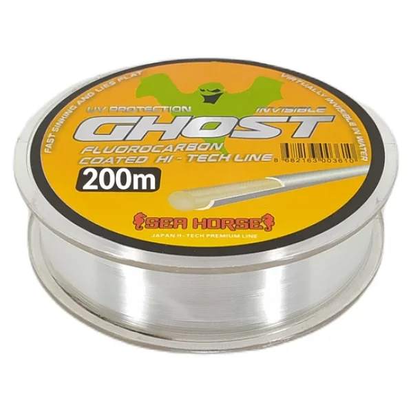 Sea Horse Ghost Uv Protection 200 M Fluorocarbon Misina - Görsel 3