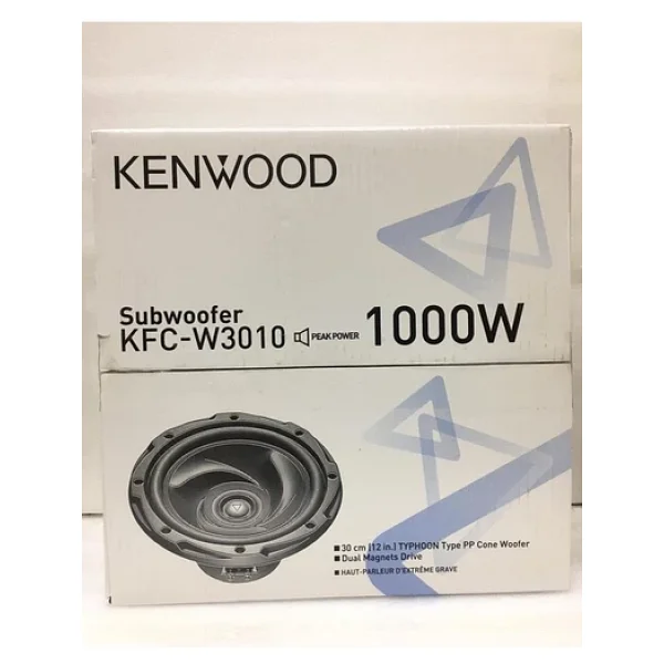 Kenwood Kfc-W3010 1000 W 30 Cm Subwoofer Oto Hoparlör - Görsel 5