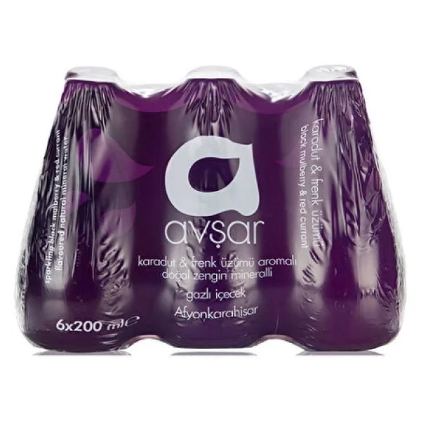 Avşar Maden Suyu 6x200 Ml - Görsel 6