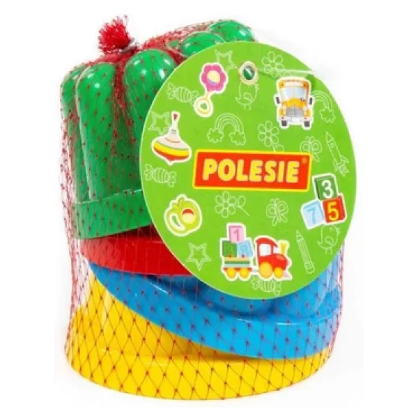 Polesie 0781 Dekoratif 4'lü Kum Kalıbı - Görsel 5
