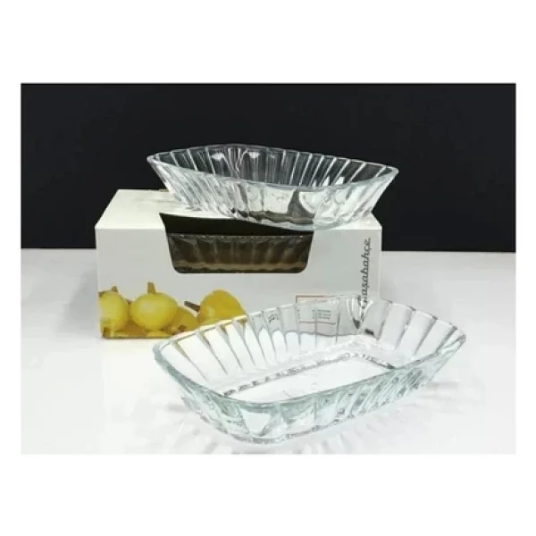 Paşabahçe Mezze 53702 2'li 15 Cm Kayık Tabak - Görsel 5