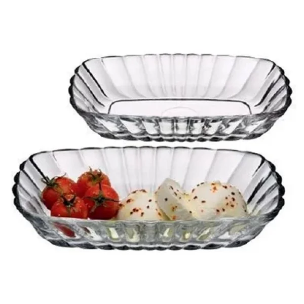 Paşabahçe Mezze 53702 2'li 15 Cm Kayık Tabak - Görsel 6