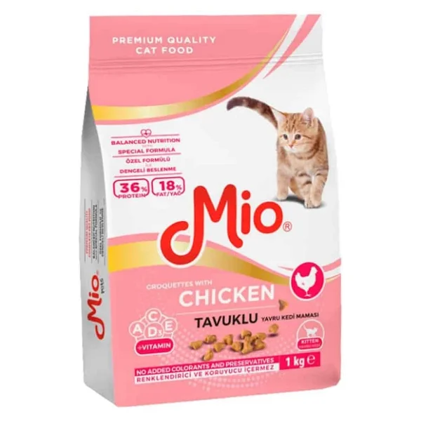 Mio Tavuklu 1 Kg Yavru Kedi Maması - Görsel 6