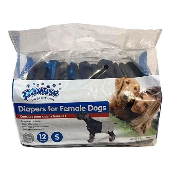 Pawise Ultra Emici Köpek Bezi 12'li Siyah S - Görsel 3