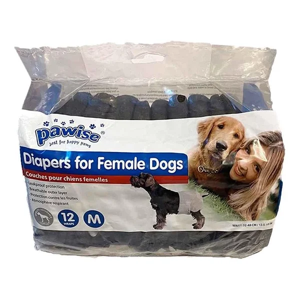 Pawise Ultra Emici Köpek Bezi 12'li Siyah M - Görsel 3