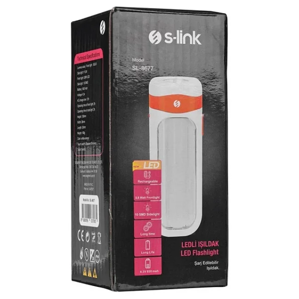 S-Link Sl-8677 10 Smd+1 W Işıldak - Görsel 2