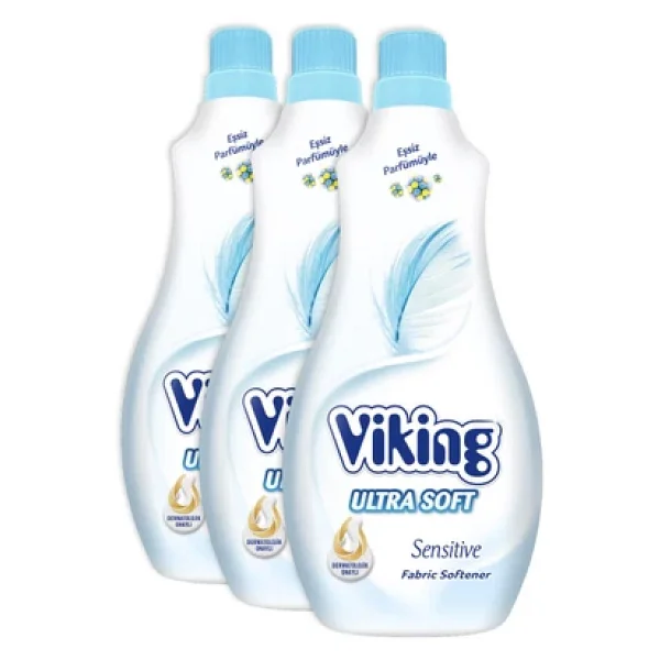 Viking Yumuşatıcı Soft Sensitive 3 X 1400 Ml - Görsel 3