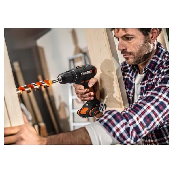 Worx Wx370.9 20 V Aküsüz Darbeli Matkap - Görsel 8