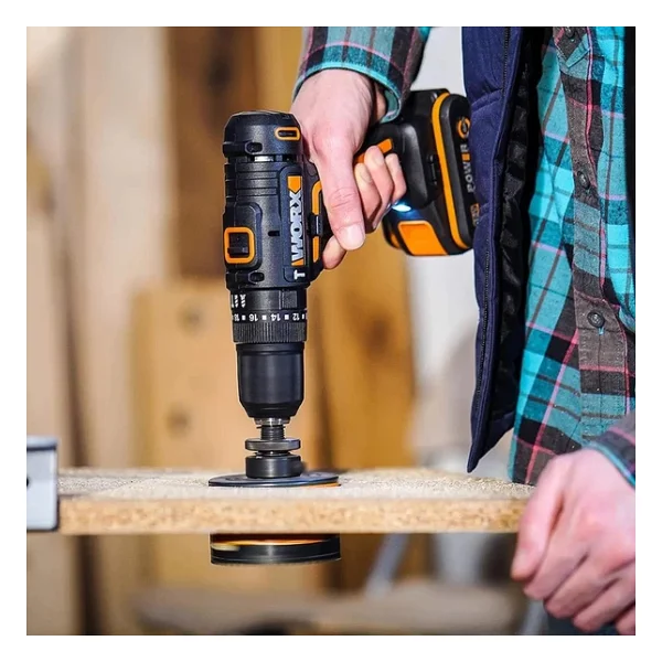 Worx Wx370.9 20 V Aküsüz Darbeli Matkap - Görsel 6
