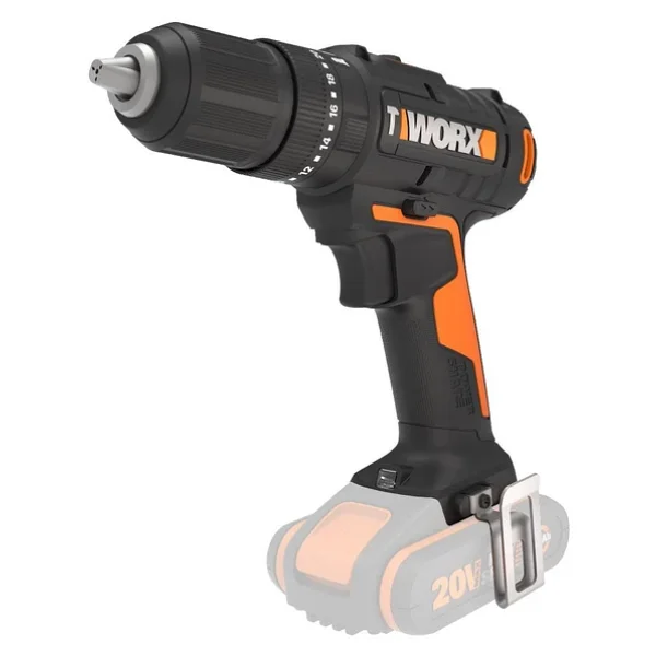 Worx Wx370.9 20 V Aküsüz Darbeli Matkap - Görsel 5