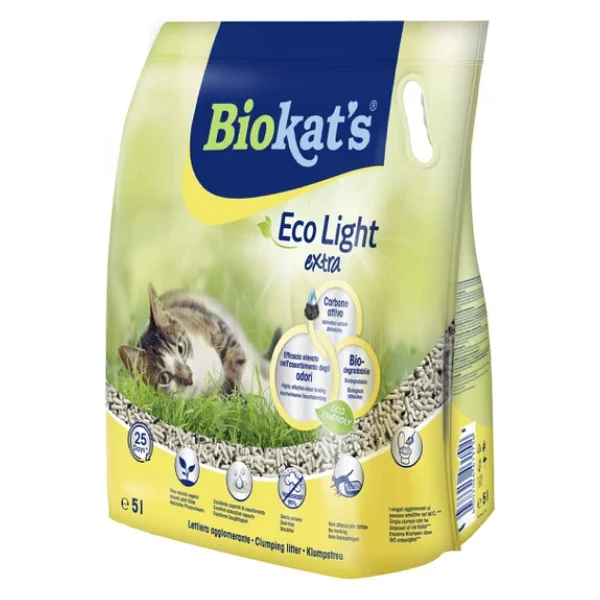Biokat's Pelet Eco Light Extra 5 lt Pelet Kedi Kumu - Görsel 4