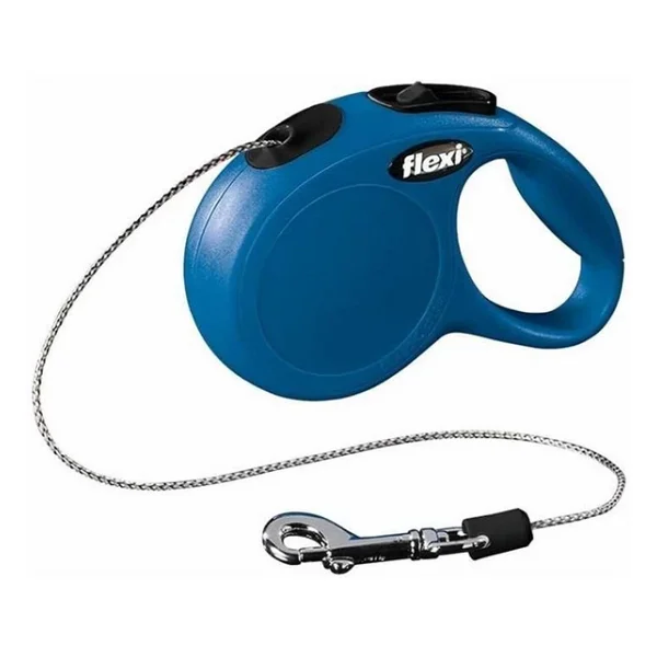 Flexi New Classic 5 M İp Small Mavi Otomatik Köpek Tasması - Görsel 10