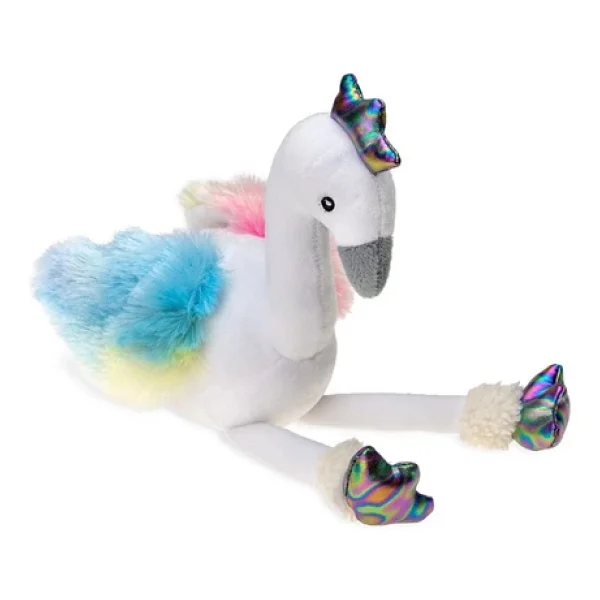 Karlie Gökkuşağı Flamingo 33x18x28 Cm Peluş Köpek Oyuncağı - Görsel 5