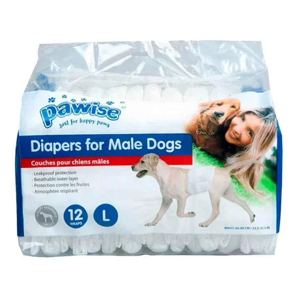 Pawise Erkek Köpek Çiş Bezi L 12 Adet - Görsel 3