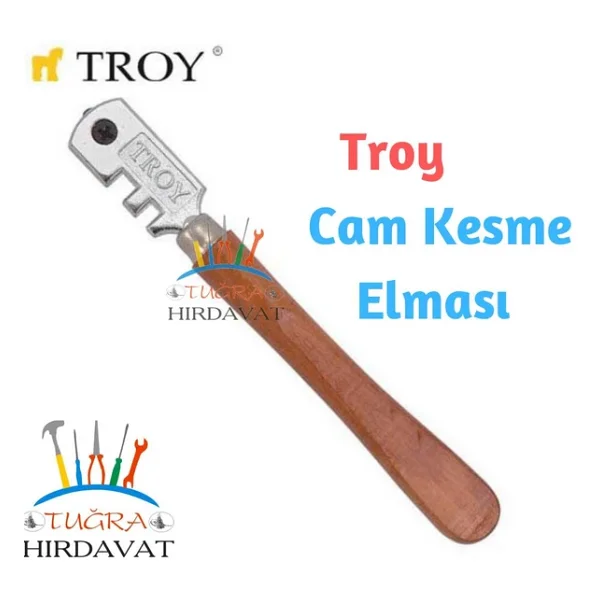 Troy 21120 Cam Kesme Elmas Kalemi - Görsel 5