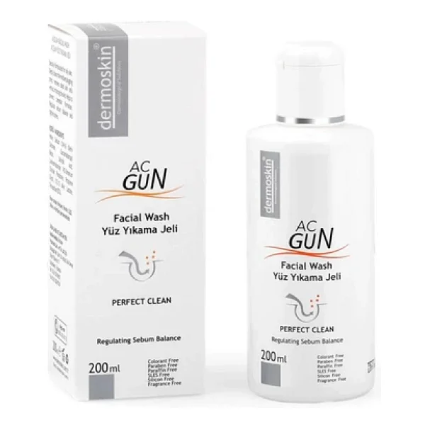 Dermoskin Acnegun 200 Ml Yüz Temizleme Jeli - Görsel 3