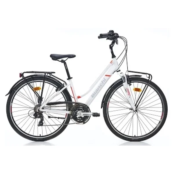 Bianchi Travel 505 V Beyaz 21 Vites 28 Jant Kadın Şehir Bisikleti - Görsel 5