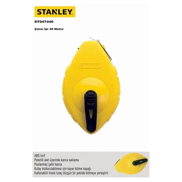 Stanley St047440 30mt Çizim İpi (Çırpı) - Görsel 4