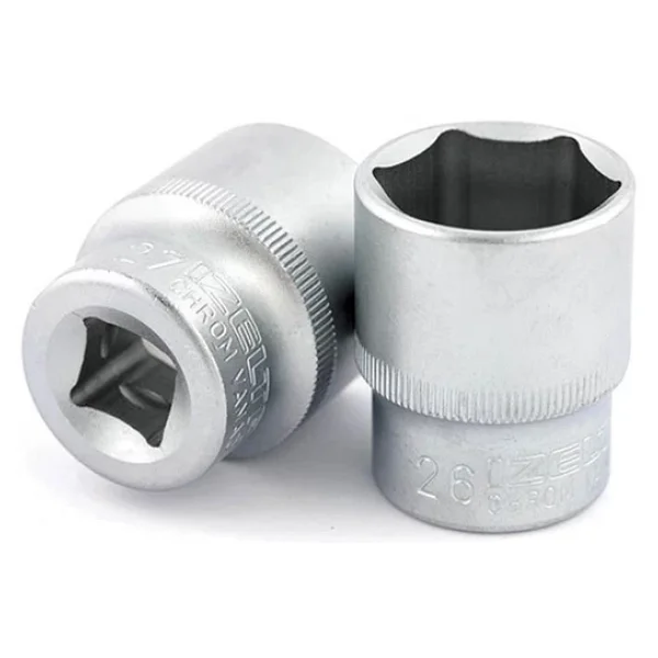 İzeltaş 1108060019 1/2" Altı Köşe 19 Mm Derin Lokma Anahtar - Görsel 4