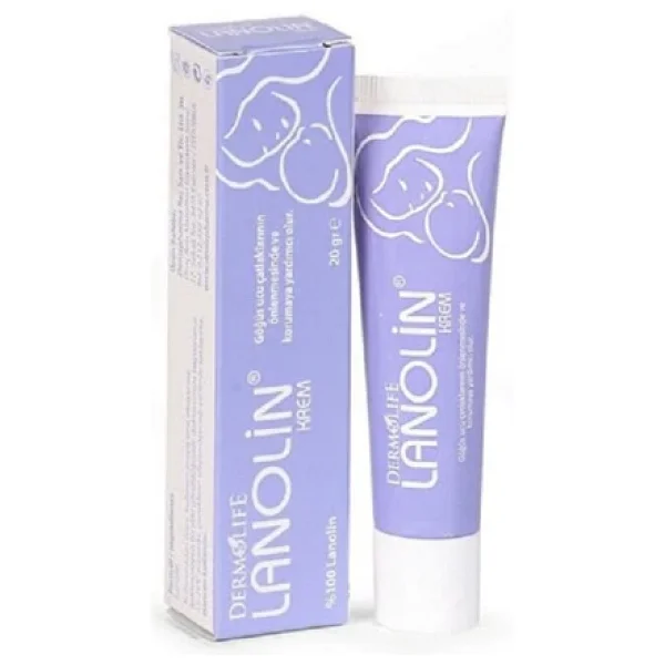 Dermolife Lanolin Fort Göğüs Ucu Kremi 20 Gr - Görsel 5