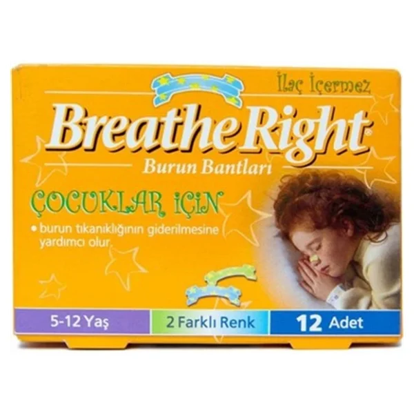 Breathe Right Burun Bandı Çocuklar İçin 12'li - Görsel 4