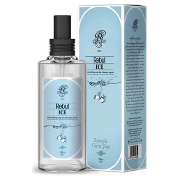 Rebul Ice Buz Ferahlığı Sprey Kolonya 100 Ml - Görsel 6