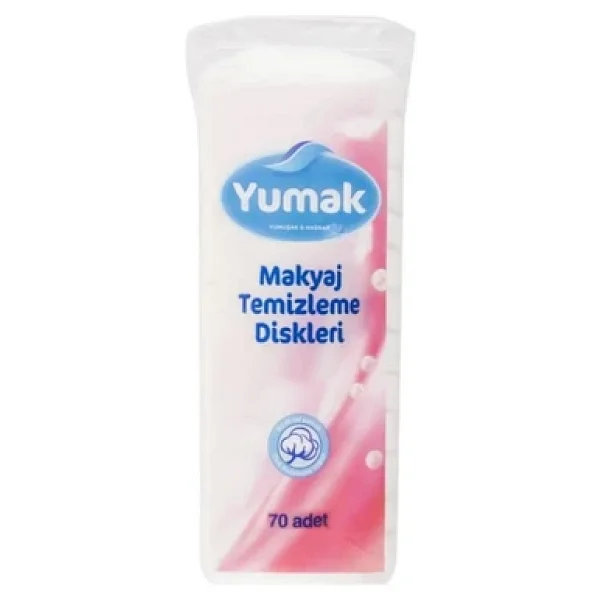 Yumak Kare 70'li Makyaj Temizleme Pamuğu - Görsel 2