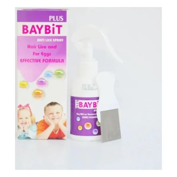 Baybit Plus Bit Spreyi 75 Ml - Çelik Tarak Hediyeli - Görsel 2
