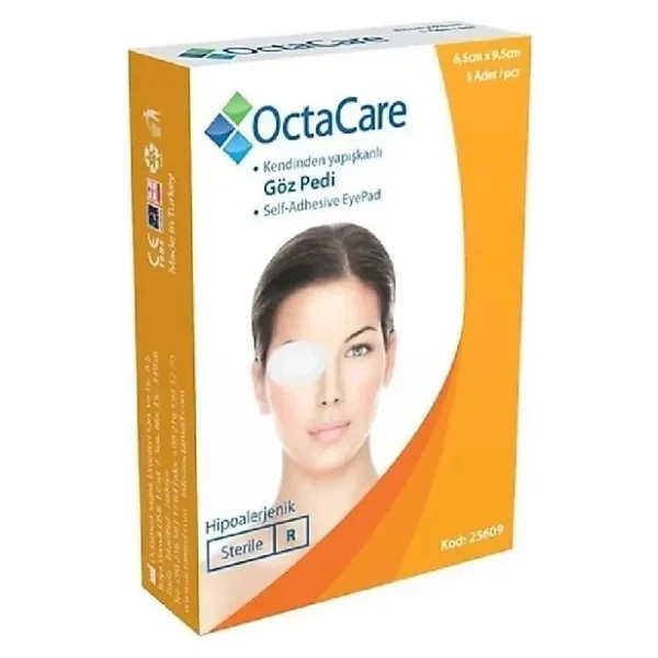 Octacare Steril 5'li Göz Kapama Bandı - Görsel 3