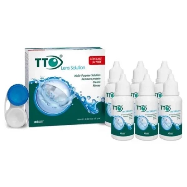 Tto Lens Solüsyonu 60 Ml + Lens Kabı Hediye 6 Adet - Görsel 3