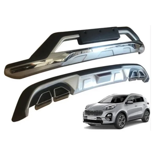 Kia Sportage On Ve Arka Tampon Koruma Difuzor 2019+ Makyajli Kasa Uyumlu - Görsel 3