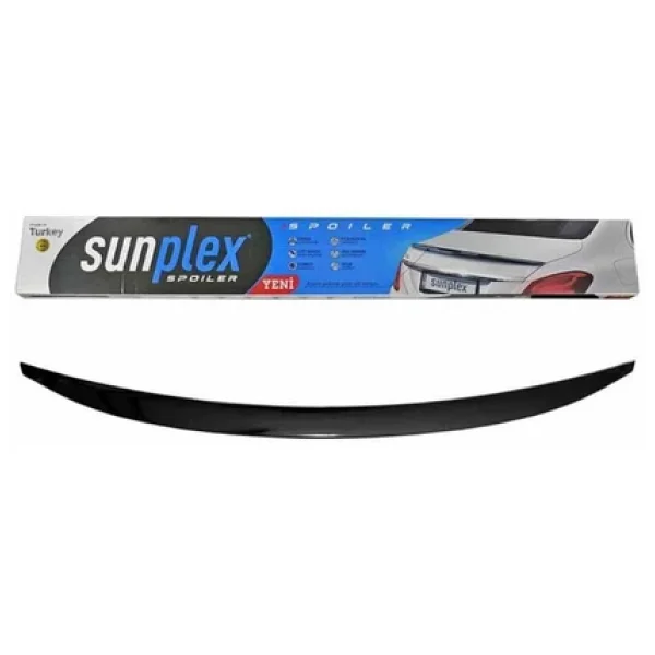 Ford Focus 3-4 Sedan Spoiler Piano Black 2012-2019 Arası Modellere Uyumlu Sunplex - Görsel 4