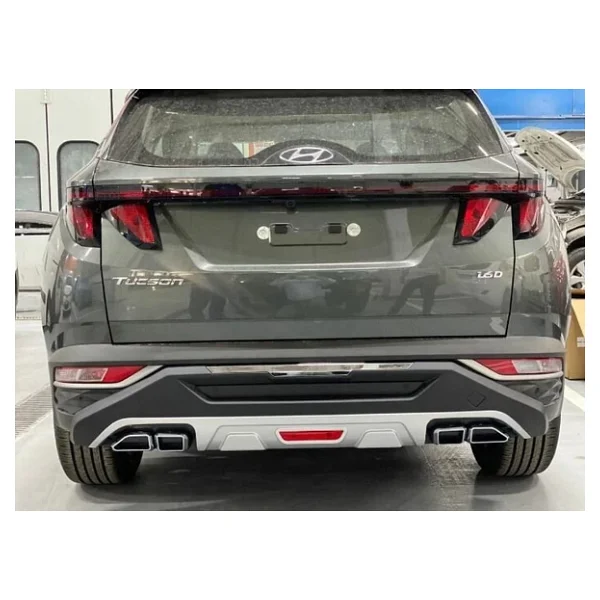 Hyundai Tucson Arka Tampon Koruması Difüzör 2021+ - Görsel 3