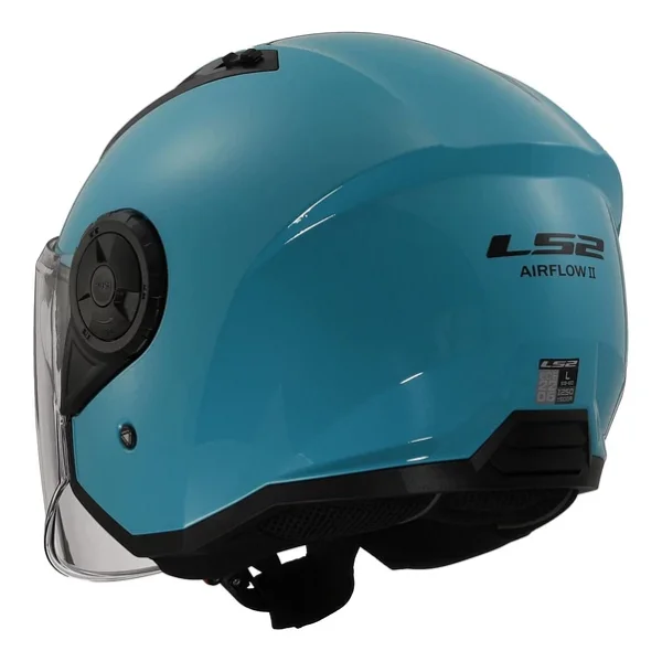 Ls2 Airflow 2 Turkuaz Açık Motor Kaskı - Görsel 3