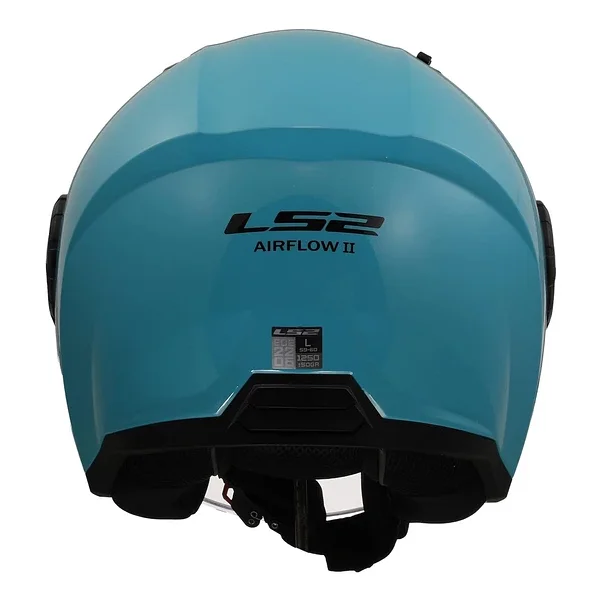 Ls2 Airflow 2 Turkuaz Açık Motor Kaskı - Görsel 4