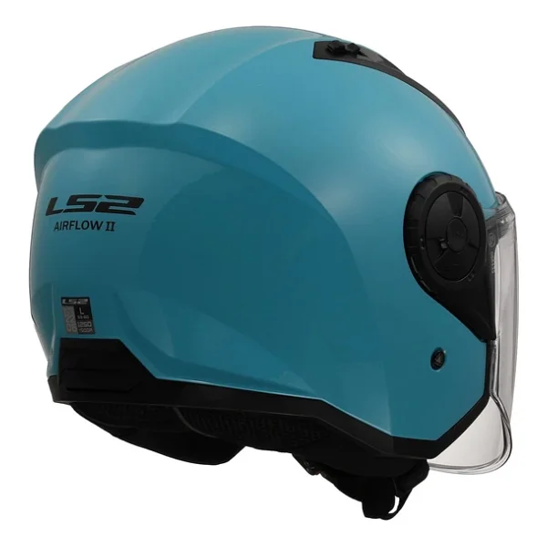 Ls2 Airflow 2 Turkuaz Açık Motor Kaskı - Görsel 5