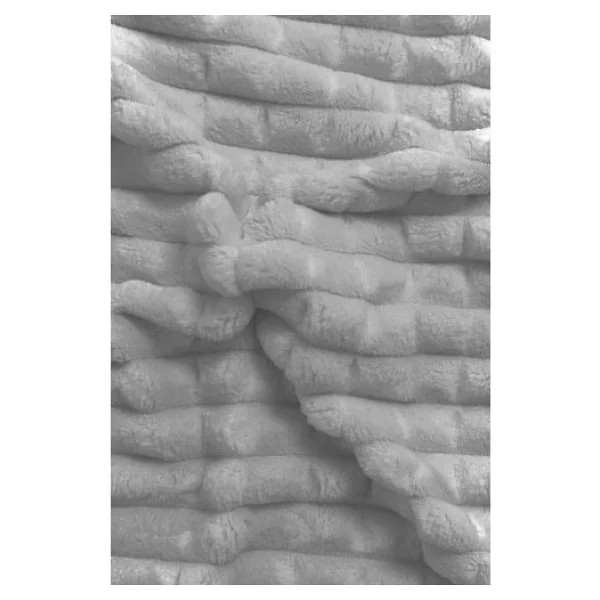 Merinos Modern Line Gri 150x220 Cm Tek Kişilik Battaniye Seti - Görsel 4