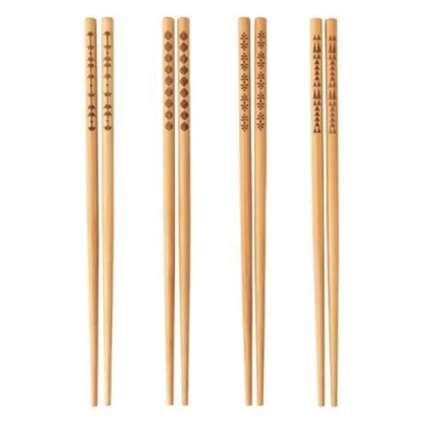 Ikea Trebent Yıkanabilir Bambu Chopstick Japon Çin Yemek Çubuğu - Görsel 5