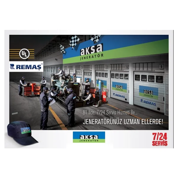 Aksa Aap 8000e 8 Kva İpli/Marşlı Benzinli Jeneratör - Görsel 8