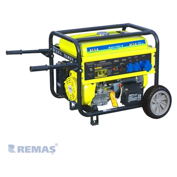 Aksa Aap 8000e 8 Kva İpli/Marşlı Benzinli Jeneratör - Görsel 5