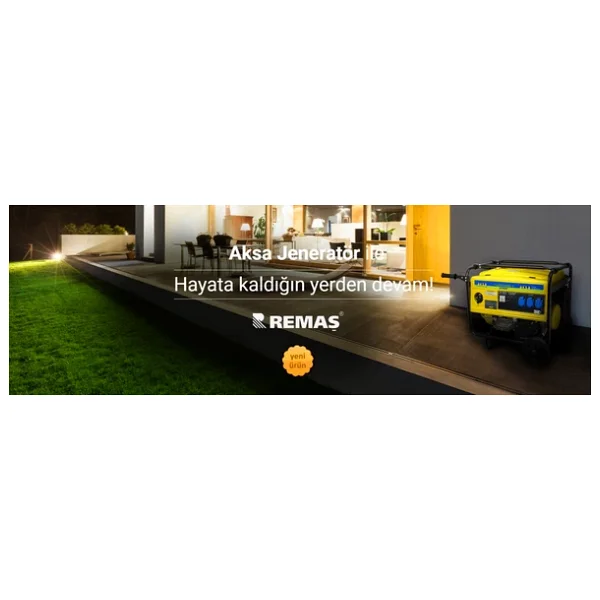 Aksa Aap 8000e 8 Kva İpli/Marşlı Benzinli Jeneratör - Görsel 7