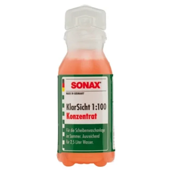 Sonax 1/100 25 Ml Konsantre Cam Suyu Katkısı - Görsel 3