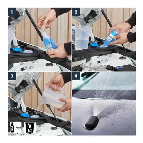 Sonax 250 Ml Antifrizli Konsantre Oto Cam Suyu - Görsel 5
