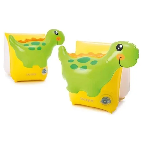 Intex 56664 23x20 Cm Dinozor Desenli Çocuk Deniz Kolluğu - Görsel 2