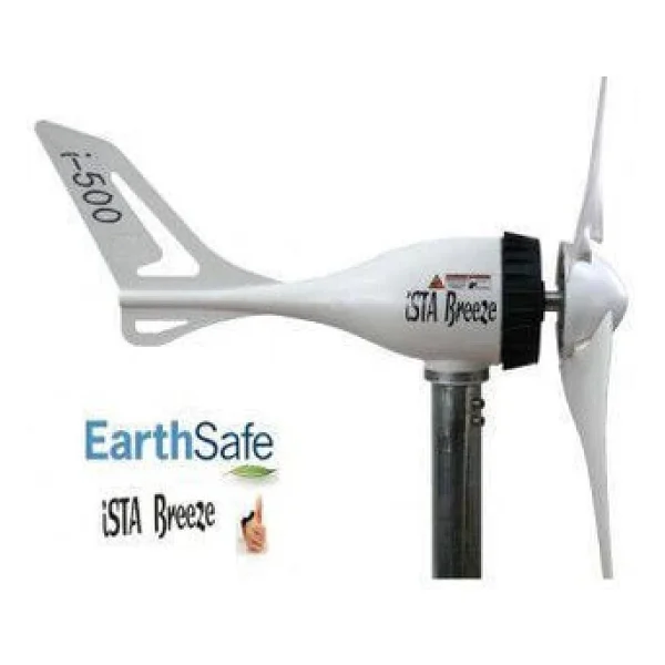 İsta-Breeze 500 Watt 12 Volt Rüzgar Türbini - Air Speed - Görsel 4
