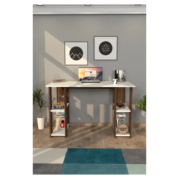 Moonlife Hipo Kitaplıklı Çalışma Masası - Görsel 5