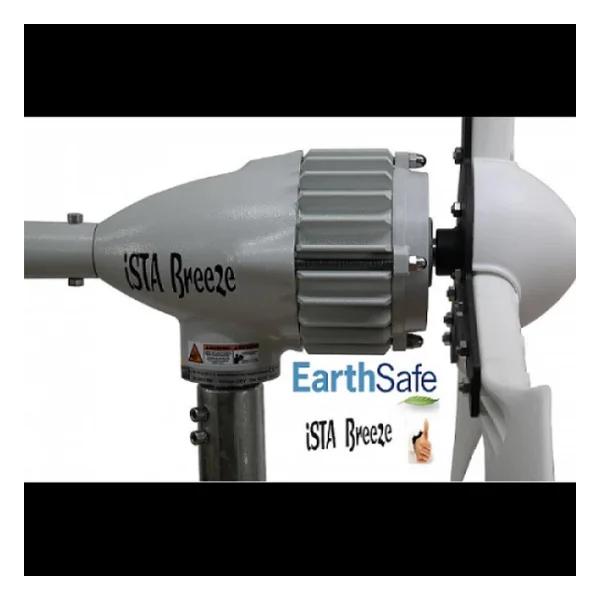 İsta-Breeze İ-700 Watt 12 V Rüzgar Türbini + Hibrit Şarj Kontrol Cihazı - Görsel 4