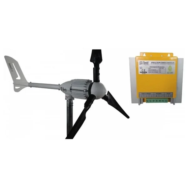İsta-Breeze İ-1000w 48v Rüzgar Türbini + Hibrit Şarj Kontrol Cihazı - Görsel 3