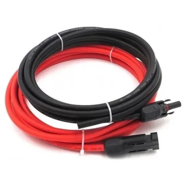 6 Mm Solar Kablo 20 Metre Mc4 Konnektörlü 10+10mt - Görsel 3