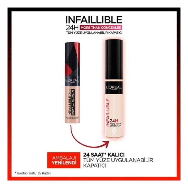 L'oreal Paris Infaillible More Than 327 Cashmere 11 Ml Likit Kapatıcı - Görsel 5